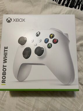 Xbox Robot White Wireless Controller - Xbox
